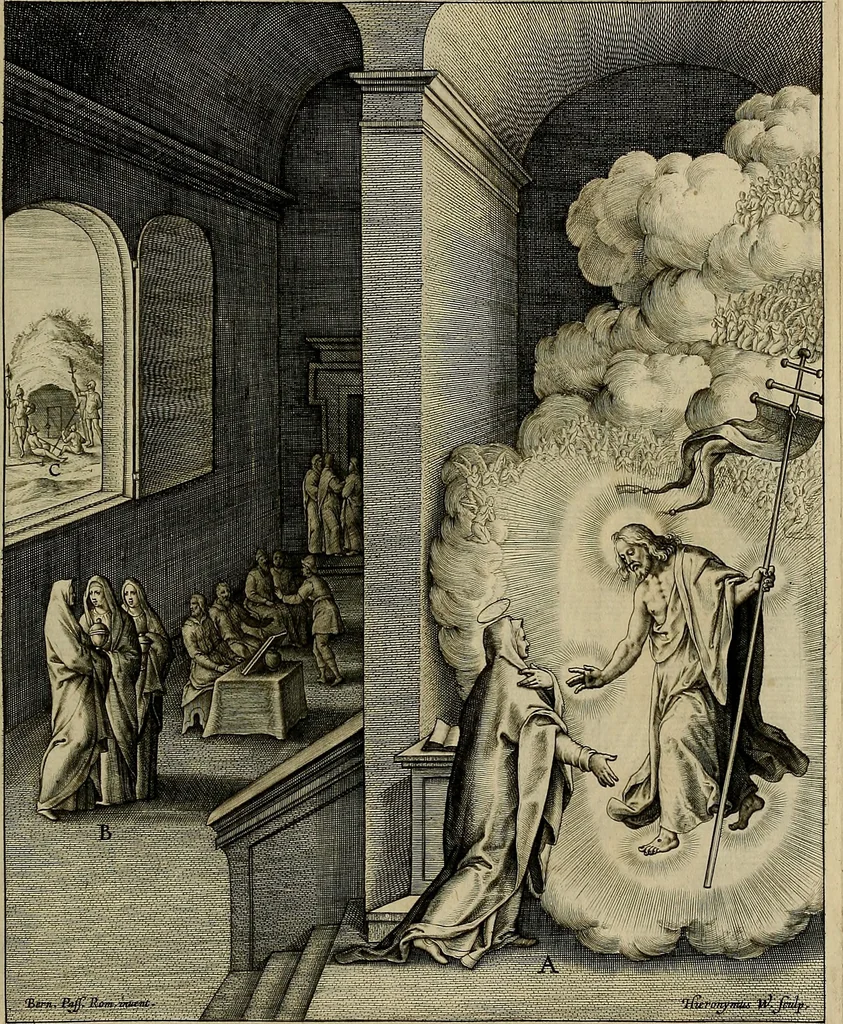 An illustration from Evangelicae historiae imagines : ex ordine euangeliorum, quae toto anno in missae sacrificio recitantur, in ordinem temporis vitae Christi digestae, 1593, leaf 284