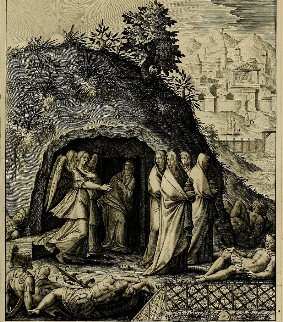 An illustration from Evangelicae historiae imagines : ex ordine euangeliorum, quae toto anno in missae sacrificio recitantur, in ordinem temporis vitae Christi digestae, 1593, leaf 288