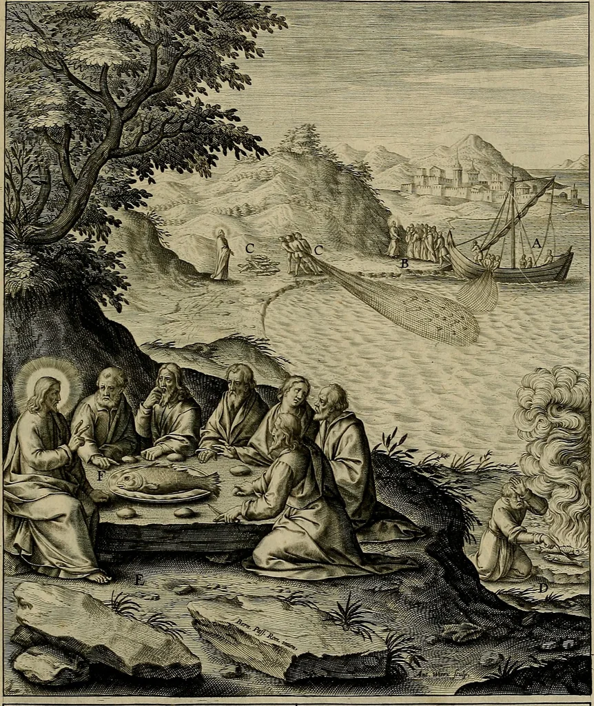 An illustration from Evangelicae historiae imagines : ex ordine euangeliorum, quae toto anno in missae sacrificio recitantur, in ordinem temporis vitae Christi digestae, 1593, leaf 304