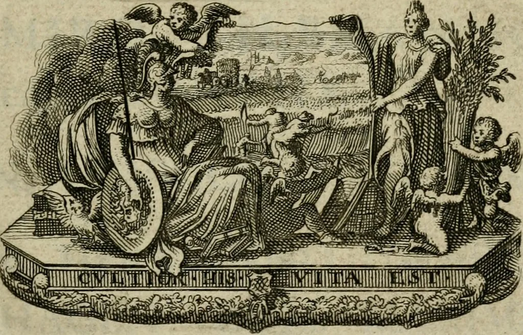 An illustration from Evangelium infantiae : vel, Liber Apocryphus de infantia servatoris, 1697, leaf 4