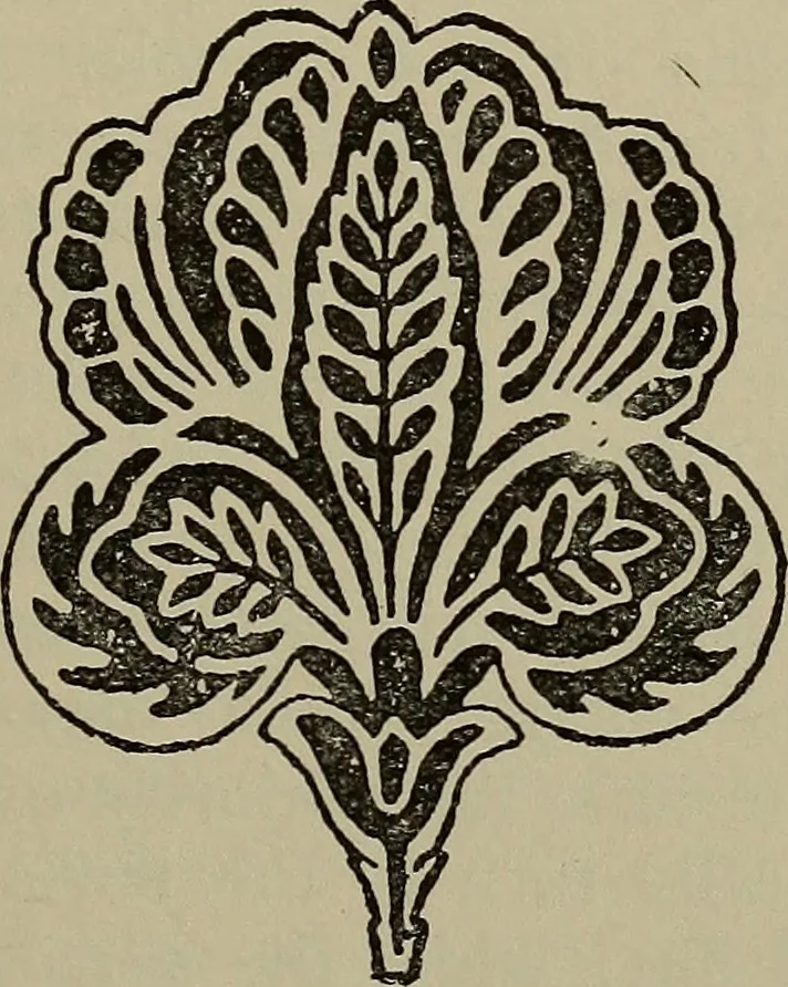 An illustration from Evans's essays;, 1908, leaf 124