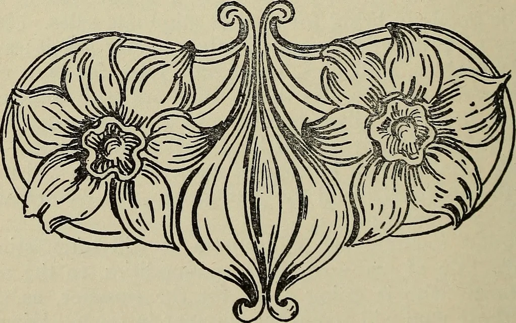 An illustration from Evans's essays;, 1908, leaf 133