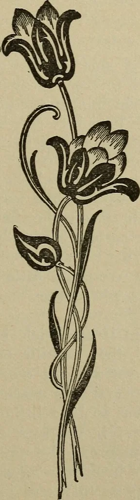 An illustration from Evans's essays;, 1908, leaf 96