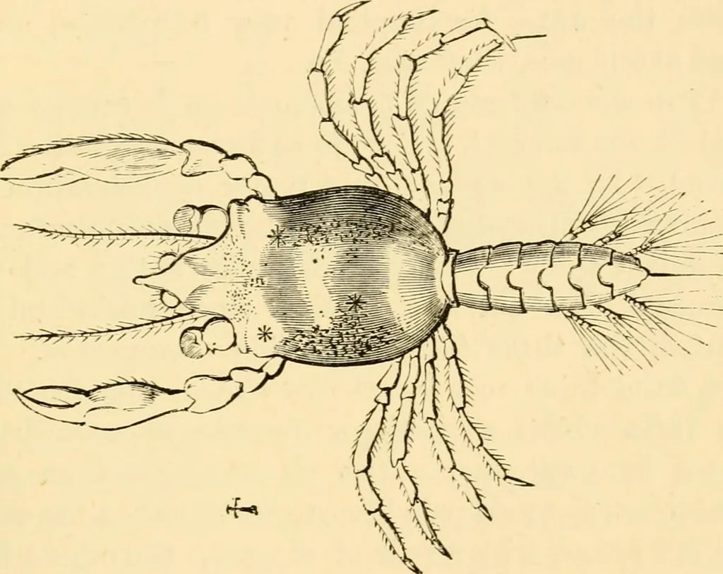 An illustration from Evenings at the microscope : or, Researches among the minuter organs and forms of animal life, 1884, leaf 198