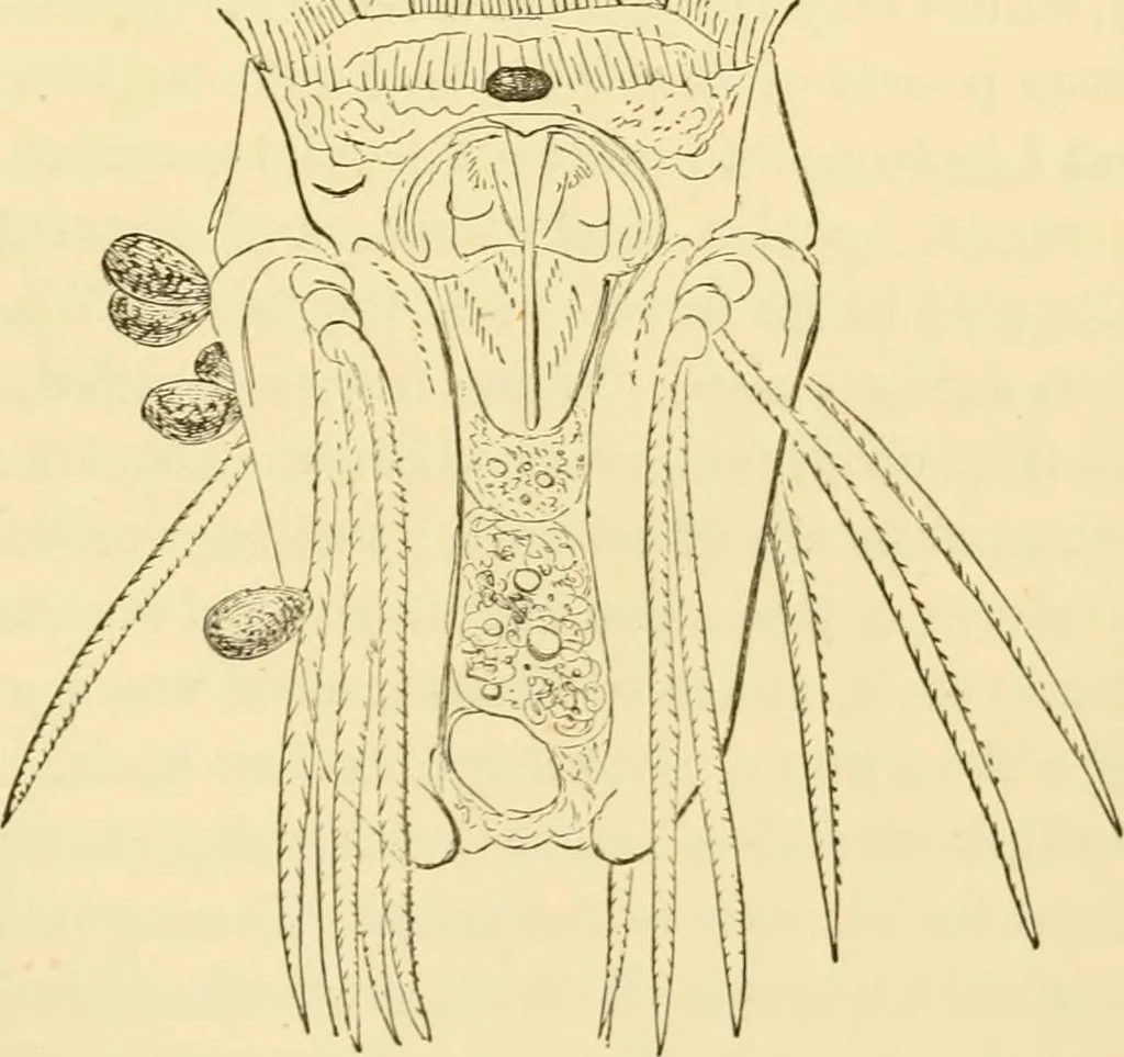 An illustration from Evenings at the microscope : or, Researches among the minuter organs and forms of animal life, 1884, leaf 260