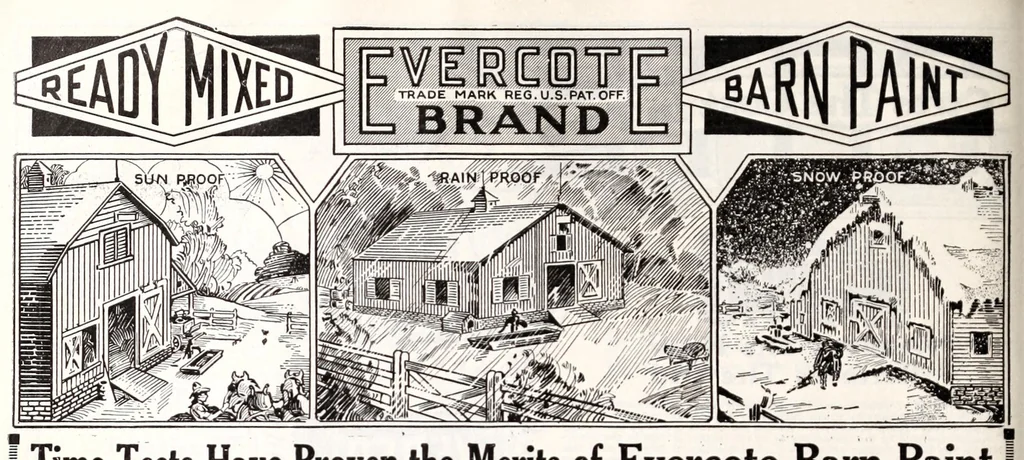 An illustration from Evercote brand paints., 1916, leaf 10