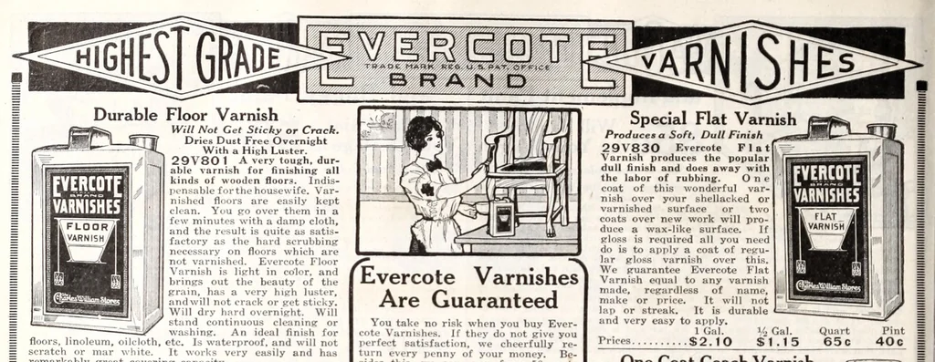 An illustration from Evercote brand paints., 1916, leaf 14