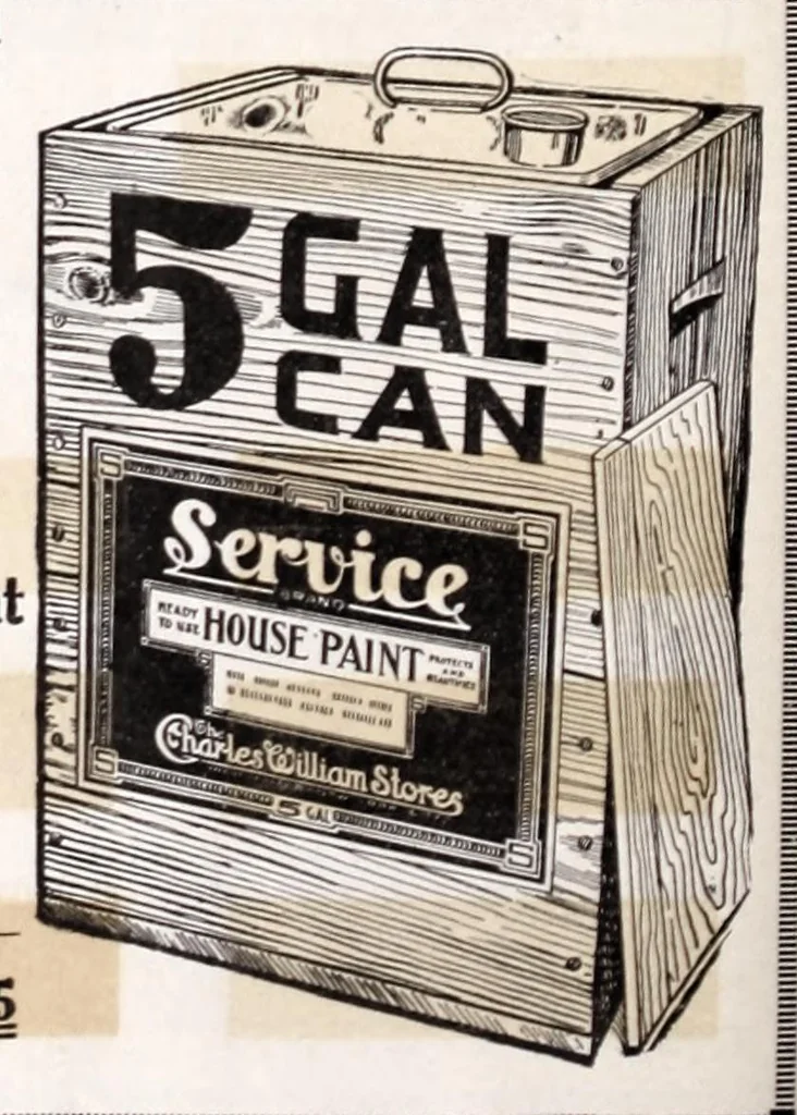 An illustration from Evercote brand paints., 1916, leaf 18