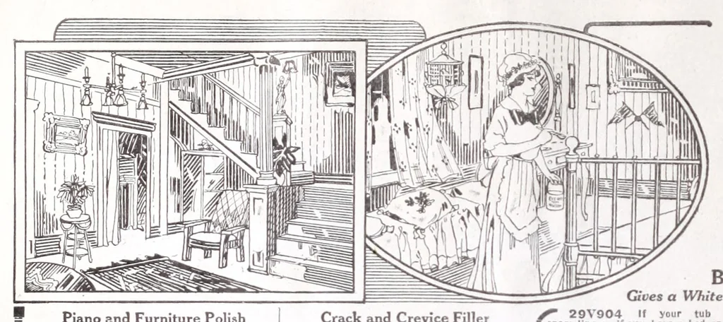An illustration from Evercote brand paints., 1916, leaf 20
