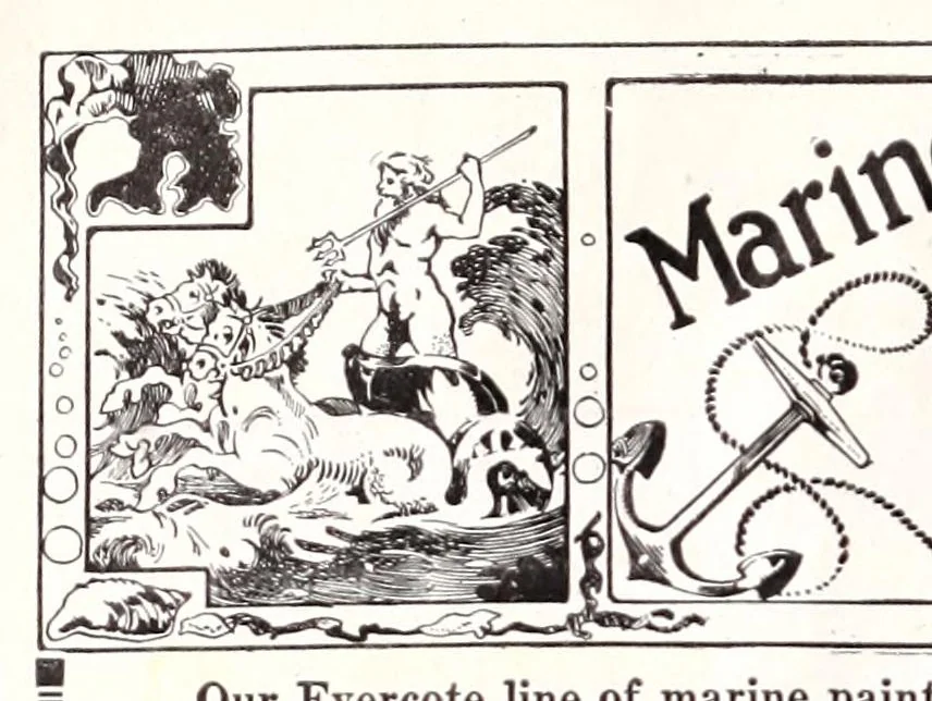 An illustration from Evercote brand paints., 1916, leaf 24