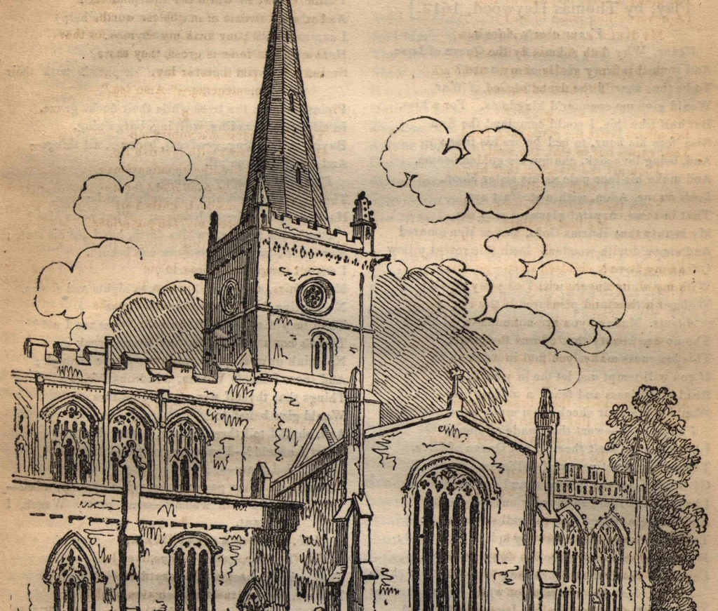 An illustration from The Every-Day Book […] and Table Book; or, Everlasting Calendar of Popular Amusements, Sports, Pastimes, Ceremonies, Manners, Customs, and Events, Incident to Each of the Three Hundred and Sixty-Five Days, in Past and Present Times, &c &c by William Hone [Volume III], 1827, leaf 234