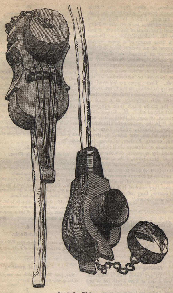 An illustration from The Every-Day Book […] and Table Book; or, Everlasting Calendar of Popular Amusements, Sports, Pastimes, Ceremonies, Manners, Customs, and Events, Incident to Each of the Three Hundred and Sixty-Five Days, in Past and Present Times, &c &c by William Hone [Volume III], 1827, leaf 826