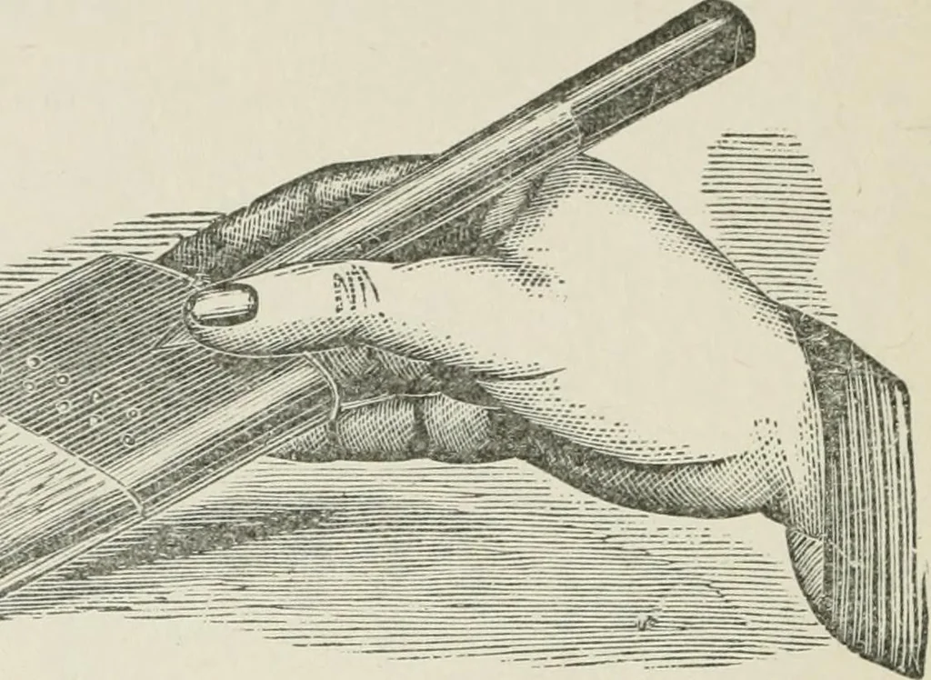 An illustration from Everybody's paint book : a complete guide to the art of outdoor and indoor painting, 1905, leaf 34