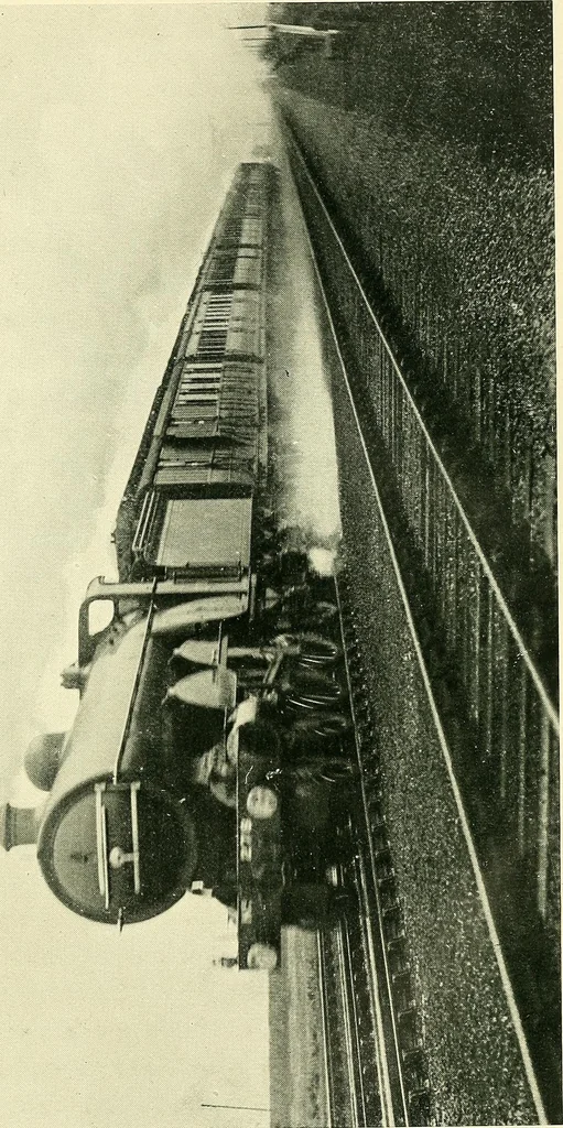 An illustration from Every boy's book of railways and steamships, 1911, leaf 190