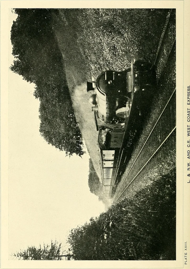 An illustration from Every boy's book of railways and steamships, 1911, leaf 199