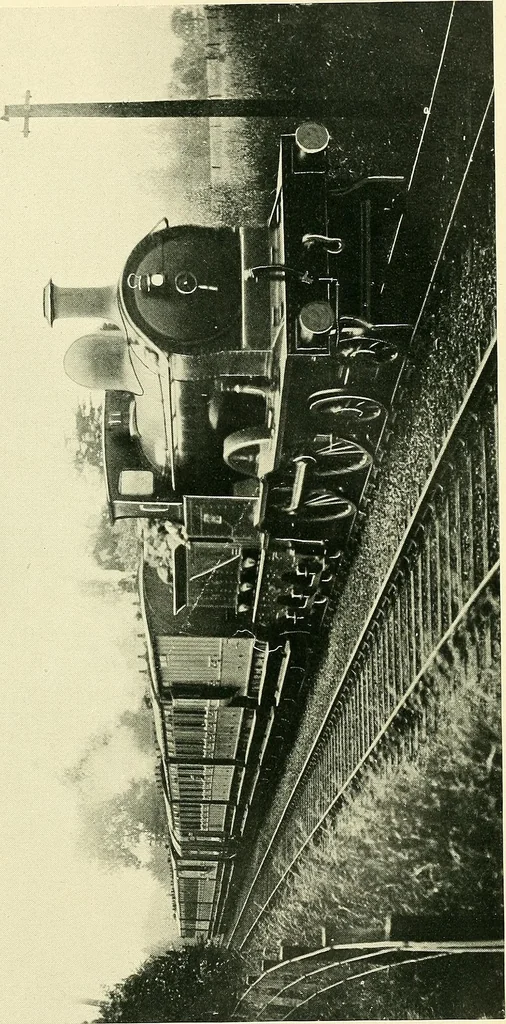 An illustration from Every boy's book of railways and steamships, 1911, leaf 202