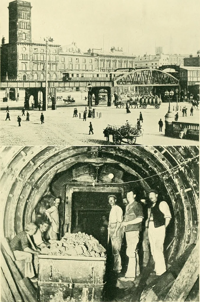 An illustration from Every boy's book of railways and steamships, 1911, leaf 238