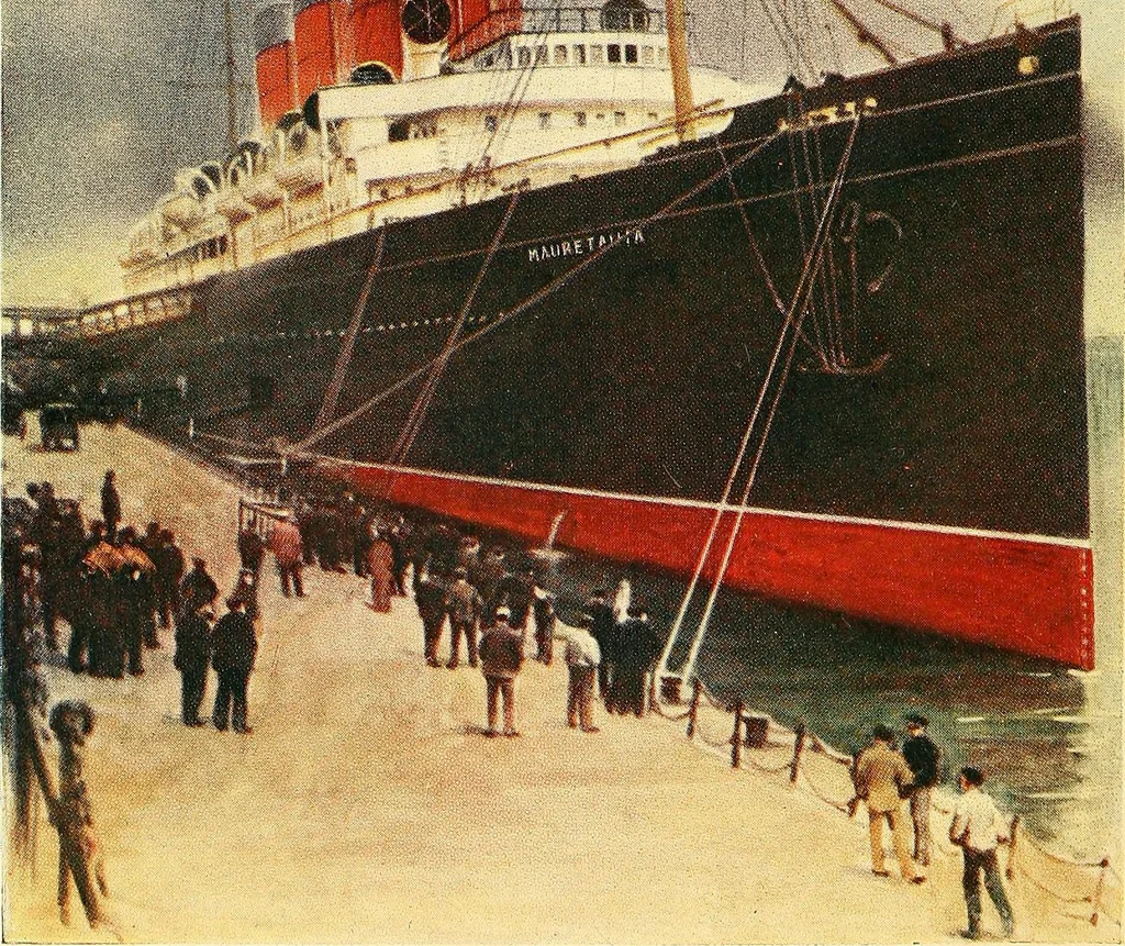 An illustration from Every boy's book of railways and steamships, 1911, leaf 263