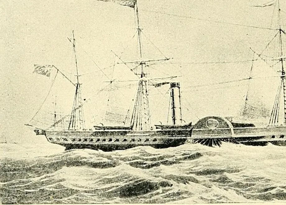 An illustration from Every boy's book of railways and steamships, 1911, leaf 281