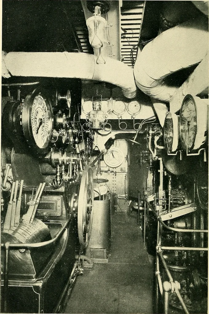 An illustration from Every boy's book of railways and steamships, 1911, leaf 337
