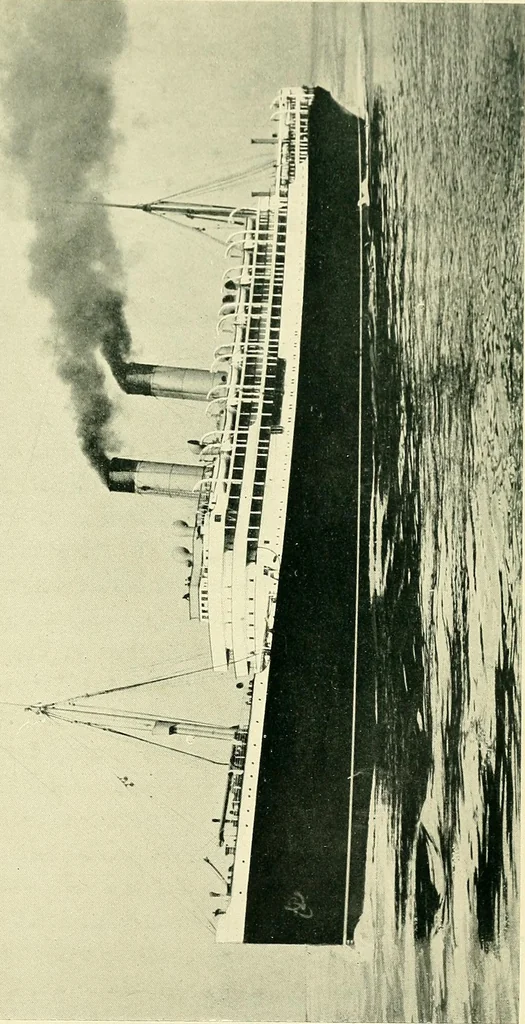 An illustration from Every boy's book of railways and steamships, 1911, leaf 392
