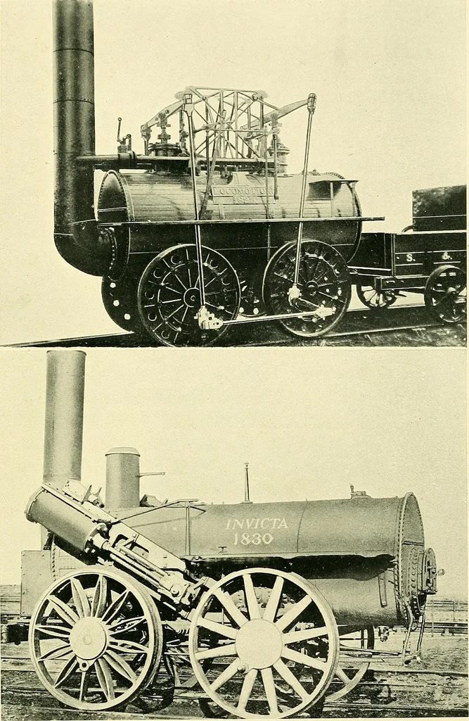 An illustration from Every boy's book of railways and steamships, 1911, leaf 40