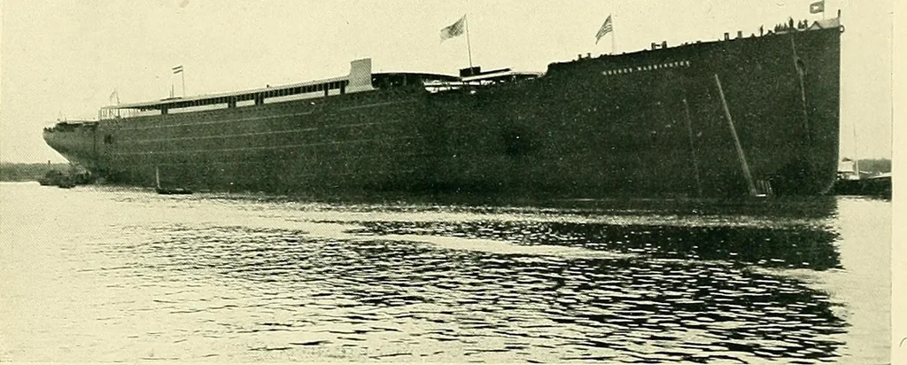 An illustration from Every boy's book of railways and steamships, 1911, leaf 416