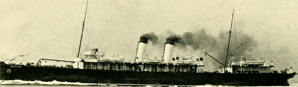 An illustration from Every boy's book of railways and steamships, 1911, leaf 462