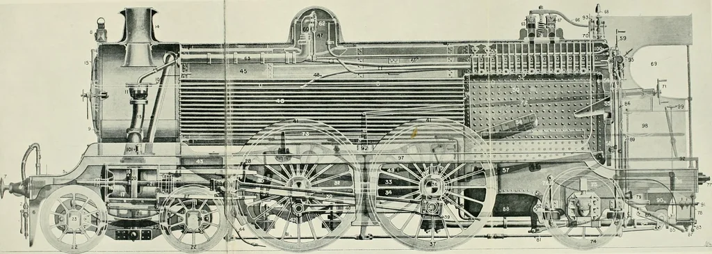 An illustration from Every boy's book of railways and steamships, 1911, leaf 59
