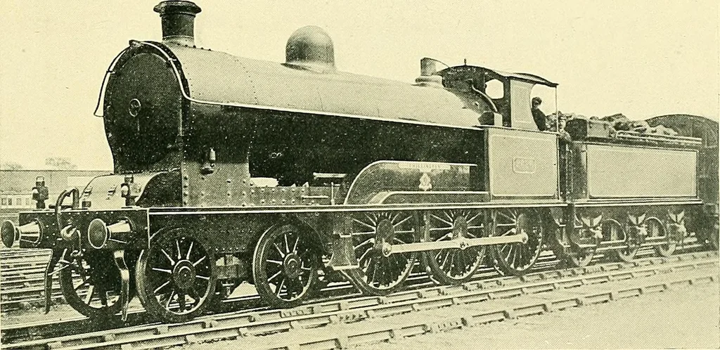 An illustration from Every boy's book of railways and steamships, 1911, leaf 78