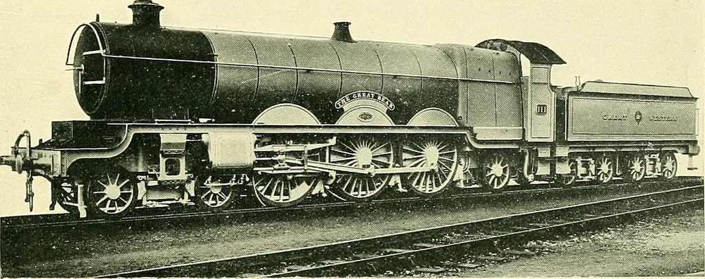 An illustration from Every boy's book of railways and steamships, 1911, leaf 78
