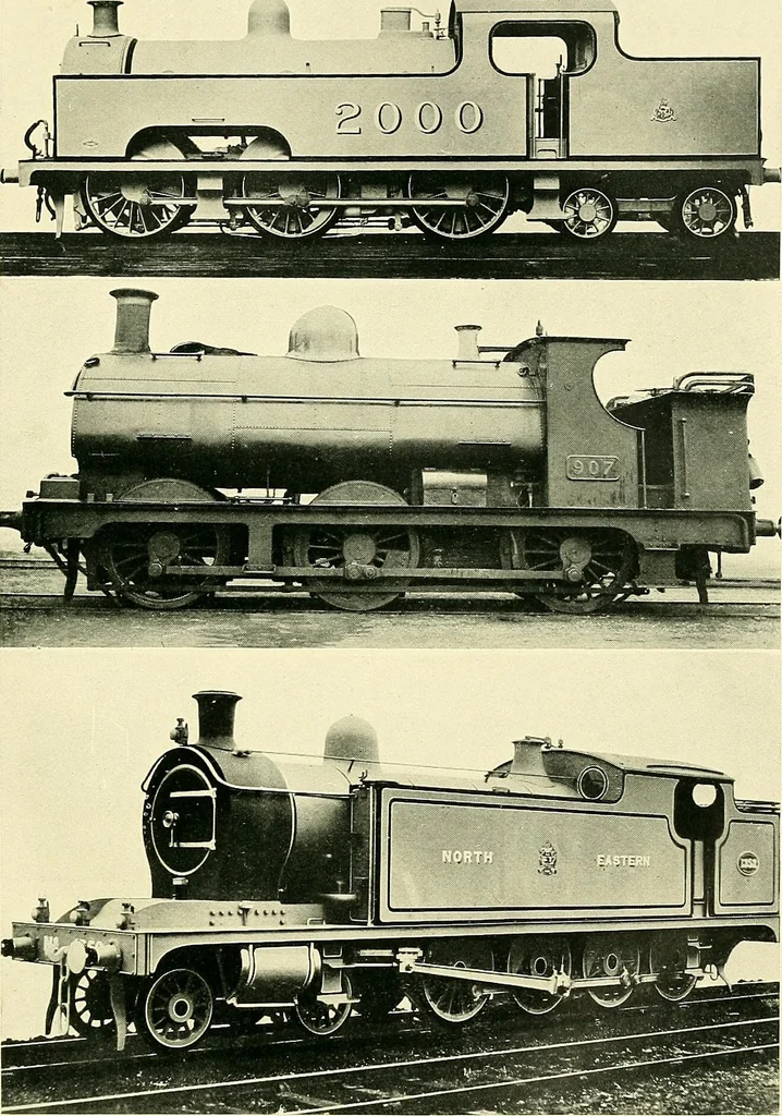 An illustration from Every boy's book of railways and steamships, 1911, leaf 98
