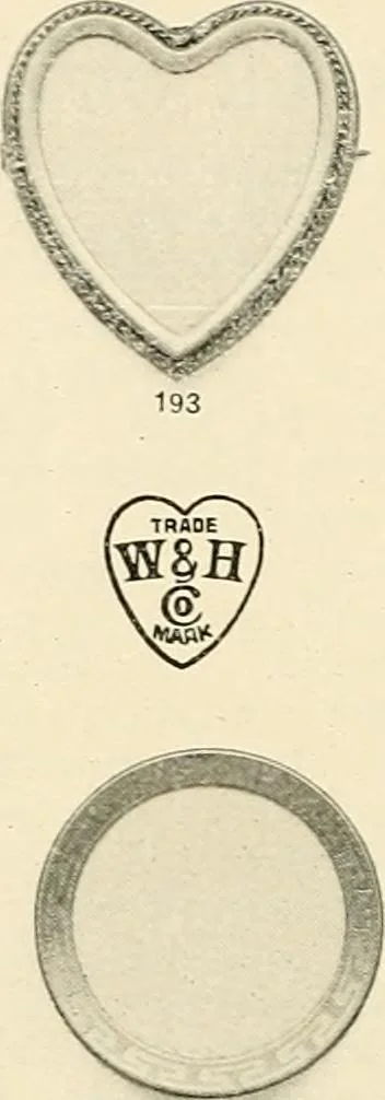 An illustration from Everything in jewelry and photo jewelry : catalogue no. 12., 1918, leaf 11