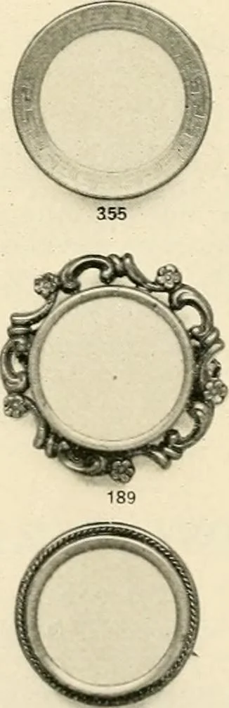An illustration from Everything in jewelry and photo jewelry : catalogue no. 12., 1918, leaf 11