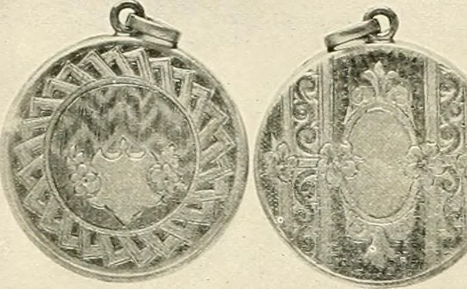 An illustration from Everything in jewelry and photo jewelry : catalogue no. 12., 1918, leaf 29