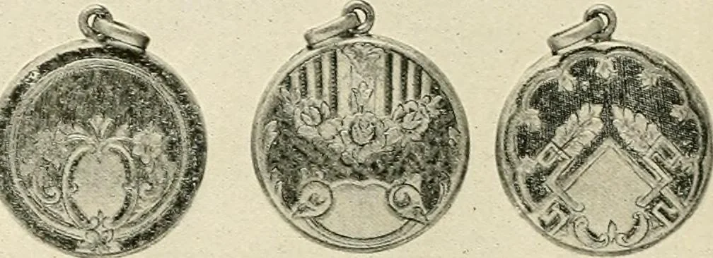 An illustration from Everything in jewelry and photo jewelry : catalogue no. 12., 1918, leaf 29