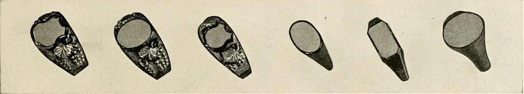 An illustration from Everything in jewelry and photo jewelry : catalogue no. 12., 1918, leaf 42