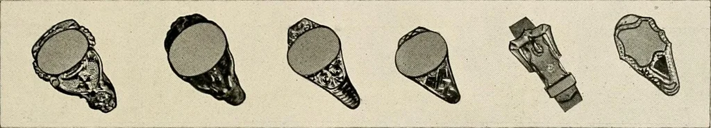 An illustration from Everything in jewelry and photo jewelry : catalogue no. 12., 1918, leaf 42