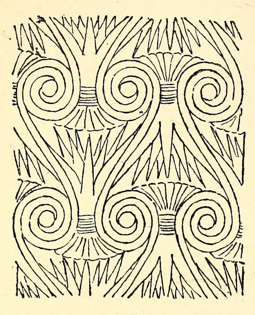 An illustration from Evolution in art: as illustrated by the life-histories of designs, 1895, leaf 174