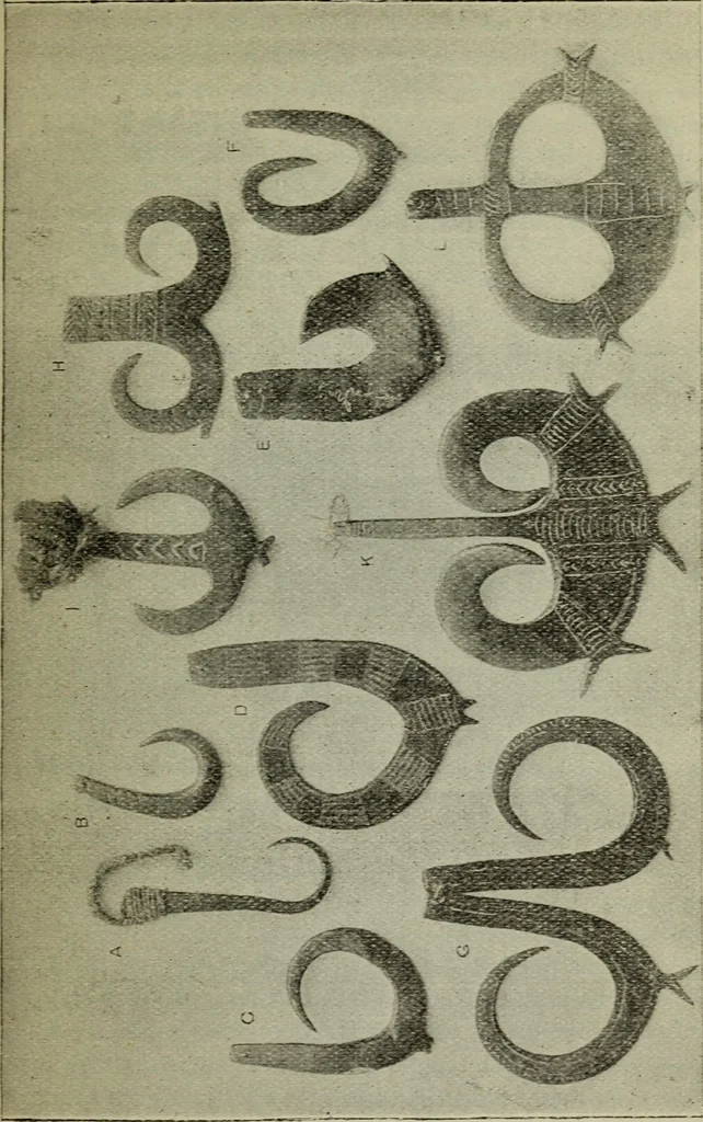 An illustration from Evolution in art : as illustrated by the life-histories of designs, 1902, leaf 100