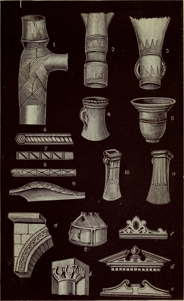An illustration from Evolution in art : as illustrated by the life-histories of designs, 1902, leaf 364