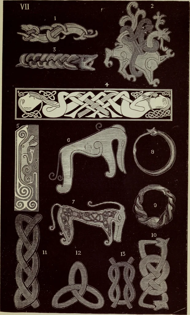 An illustration from Evolution in art : as illustrated by the life-histories of designs, 1902, leaf 376