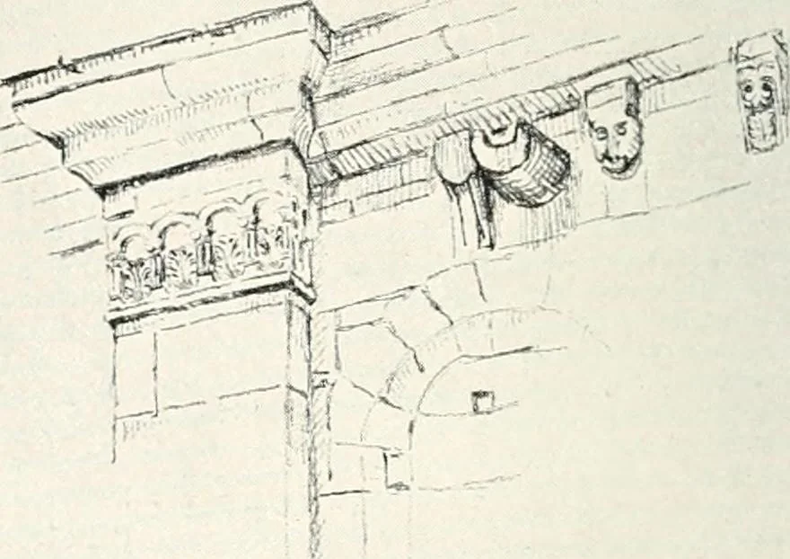 An illustration from The evolution of architectural ornament, 1913, leaf 102