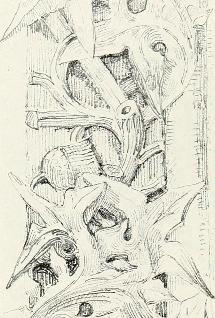 An illustration from The evolution of architectural ornament, 1913, leaf 110