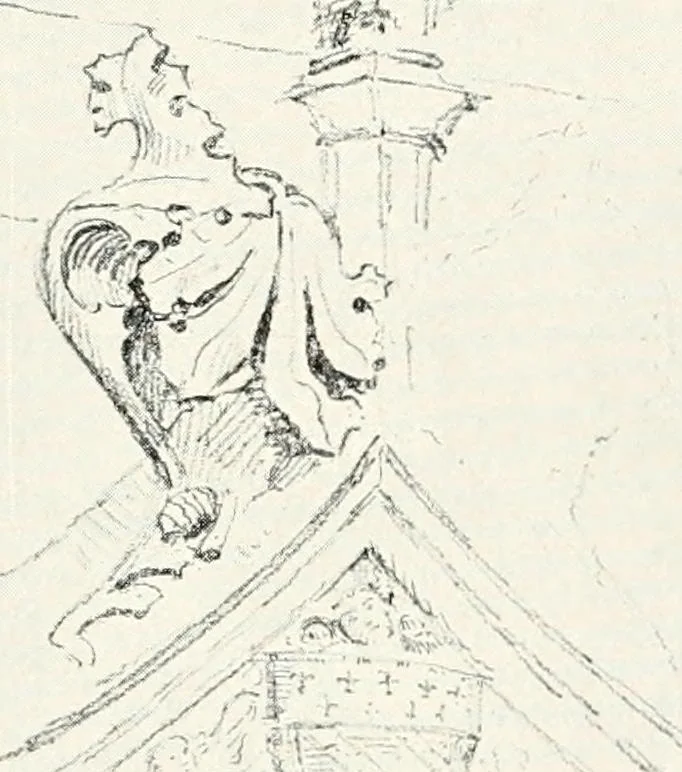 An illustration from The evolution of architectural ornament, 1913, leaf 116