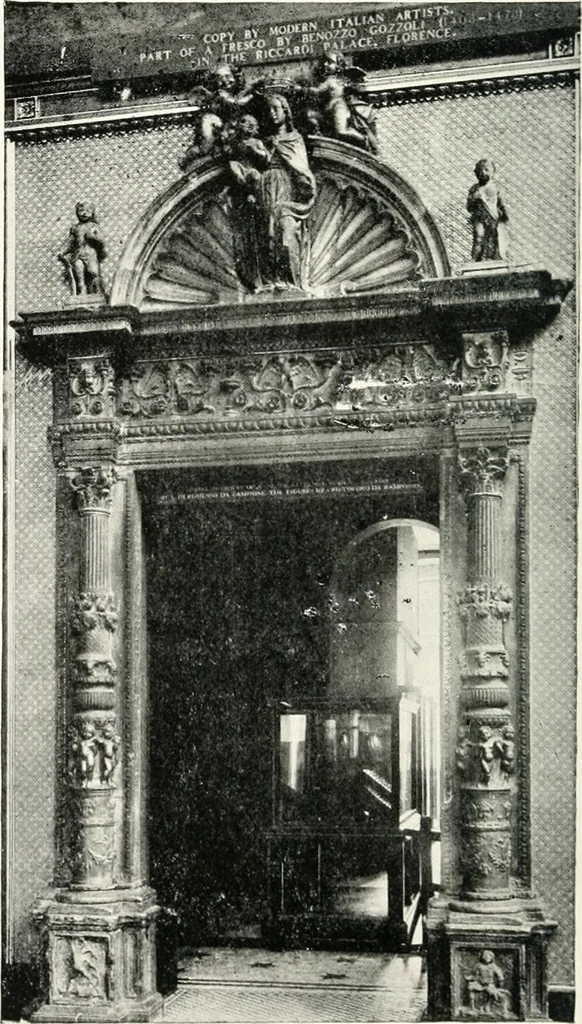 An illustration from The evolution of architectural ornament, 1913, leaf 130