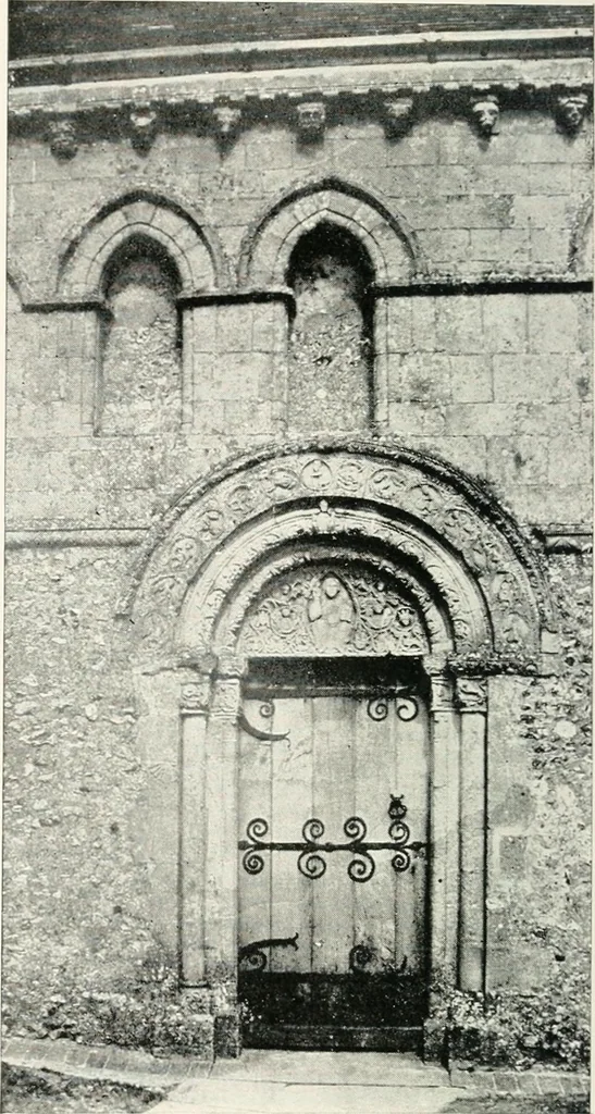 An illustration from The evolution of architectural ornament, 1913, leaf 144