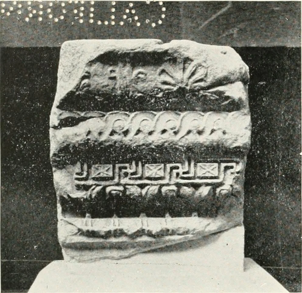 An illustration from The evolution of architectural ornament, 1913, leaf 172