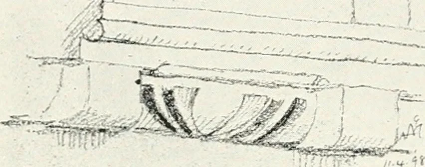 An illustration from The evolution of architectural ornament, 1913, leaf 186