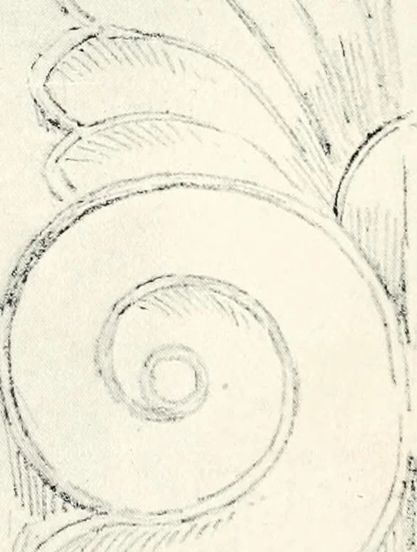 An illustration from The evolution of architectural ornament, 1913, leaf 26